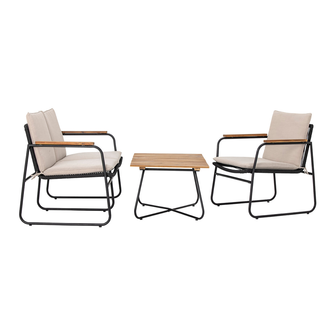 Canapea Metal Negru Hampton Bloomingville - Imagine 8