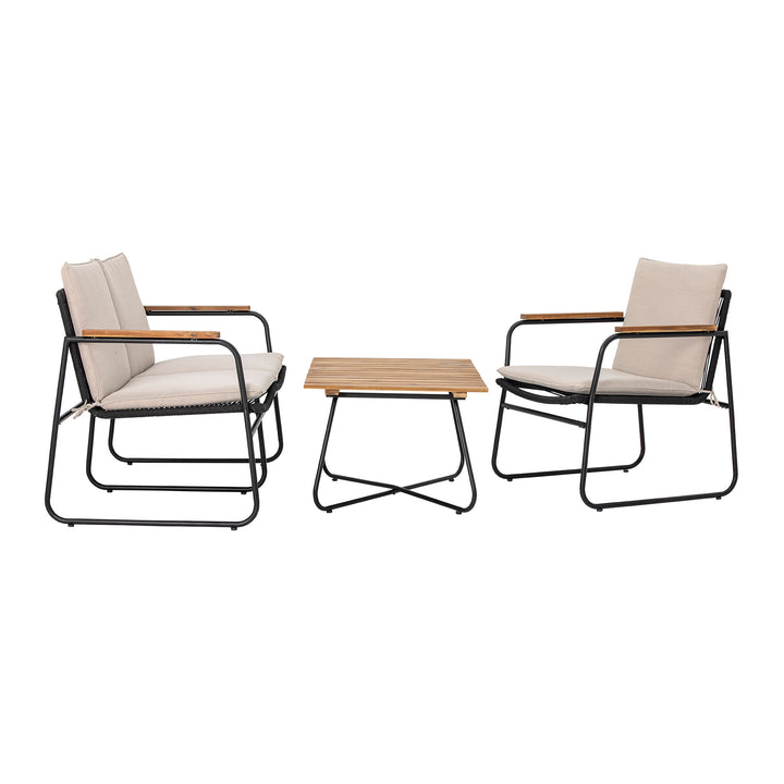 Canapea Metal Negru Hampton Bloomingville - Imagine 8