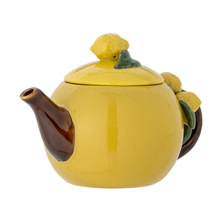 Ceainic Ceramic Galben Bloomingville - Imagine 2