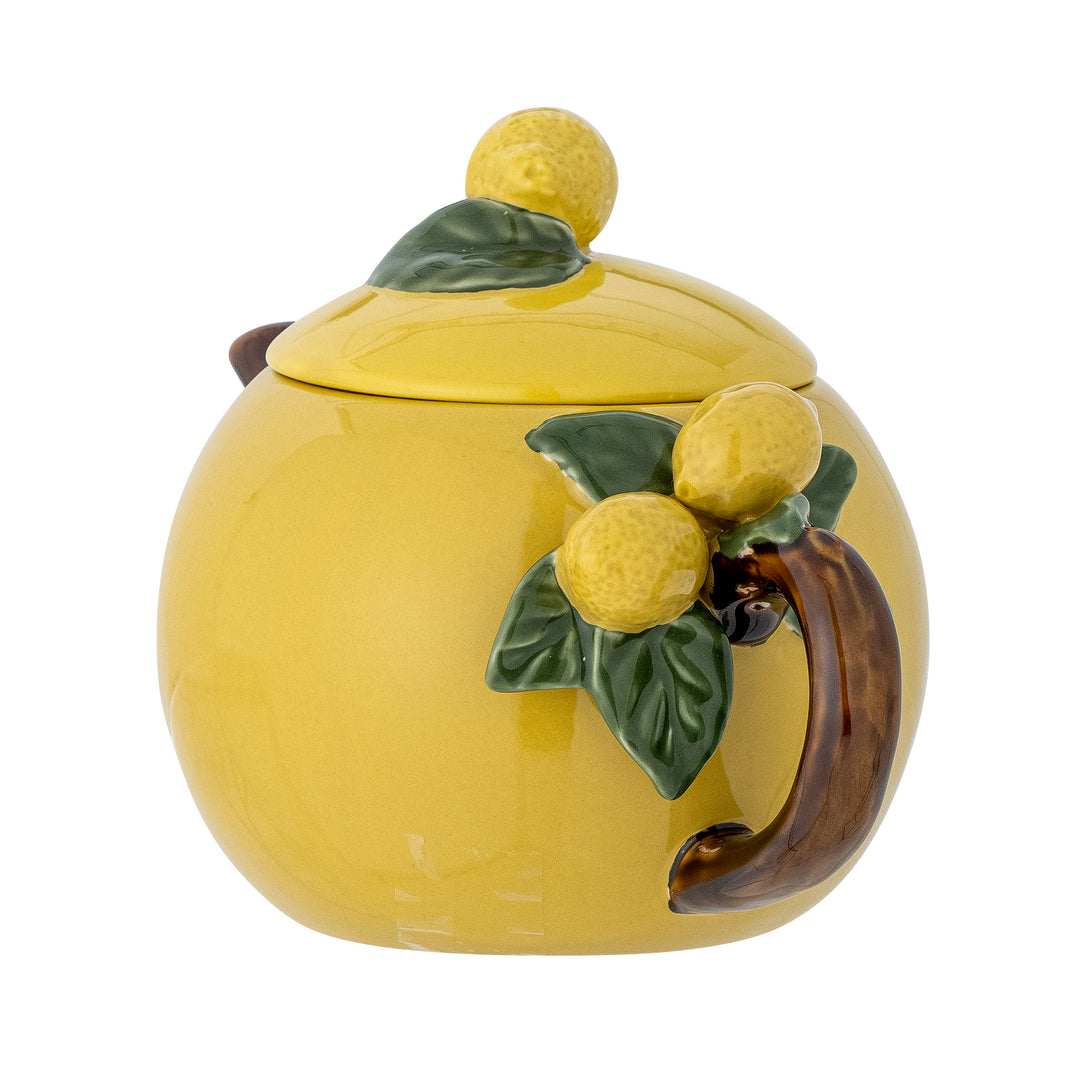 Ceainic Ceramic Galben Bloomingville - Imagine 3
