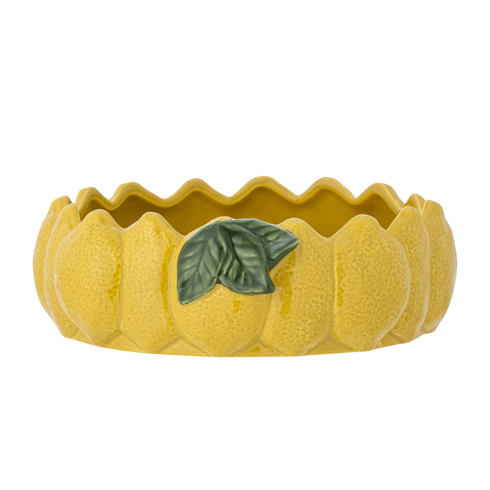 Bol Ceramic Galben Limone Bloomingville - Imagine 1