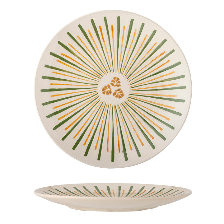 Farfurie Servire Ceramică Multicoloră Bloomingville - Imagine 1