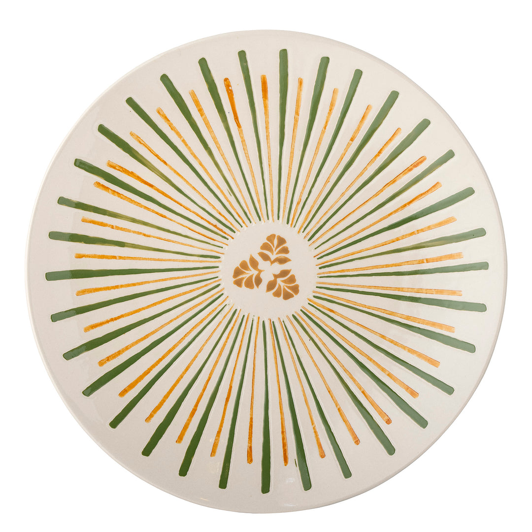 Farfurie Servire Ceramică Multicoloră Bloomingville - Imagine 3