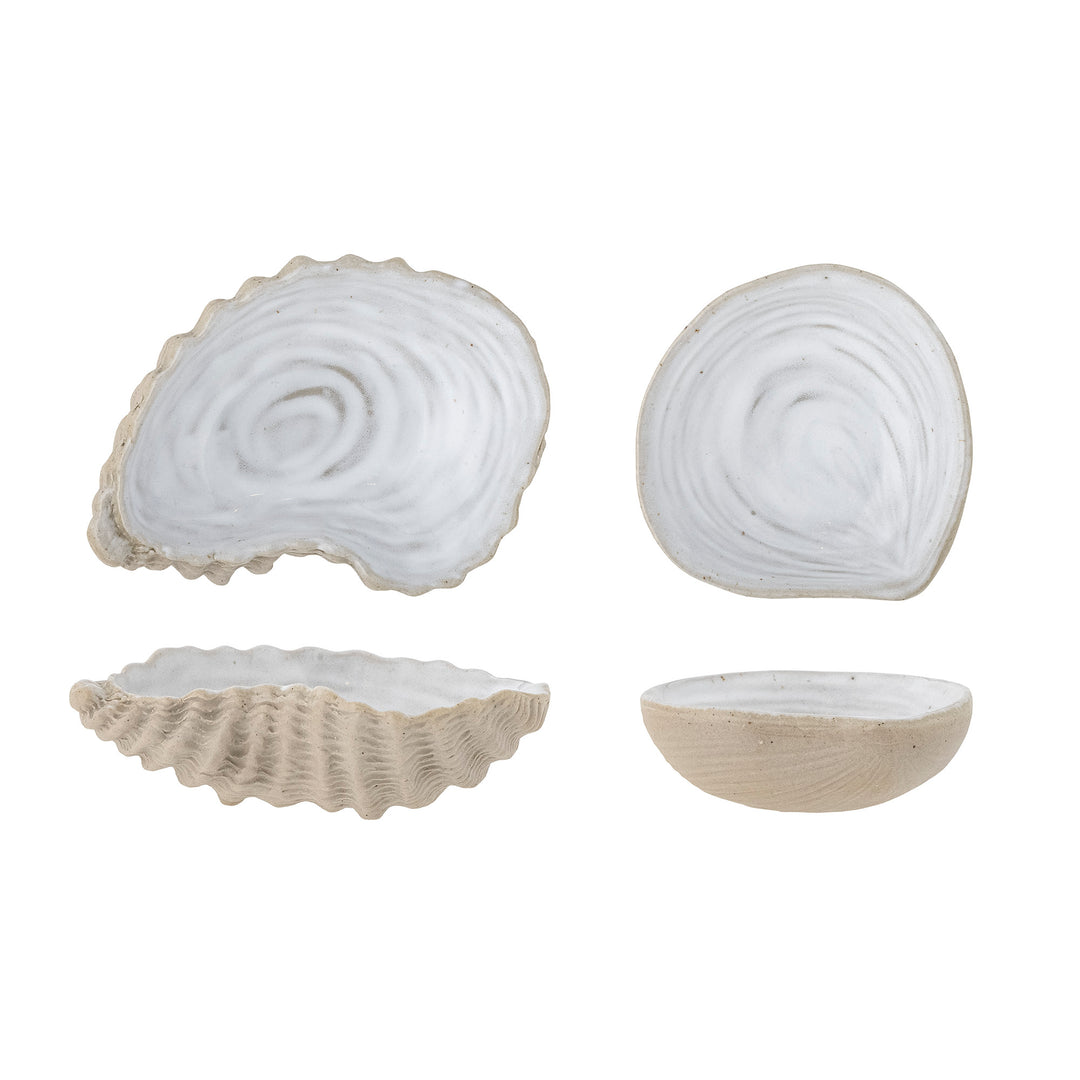 Bol Ceramic Gri Set 2 Bloomingville - Imagine 1