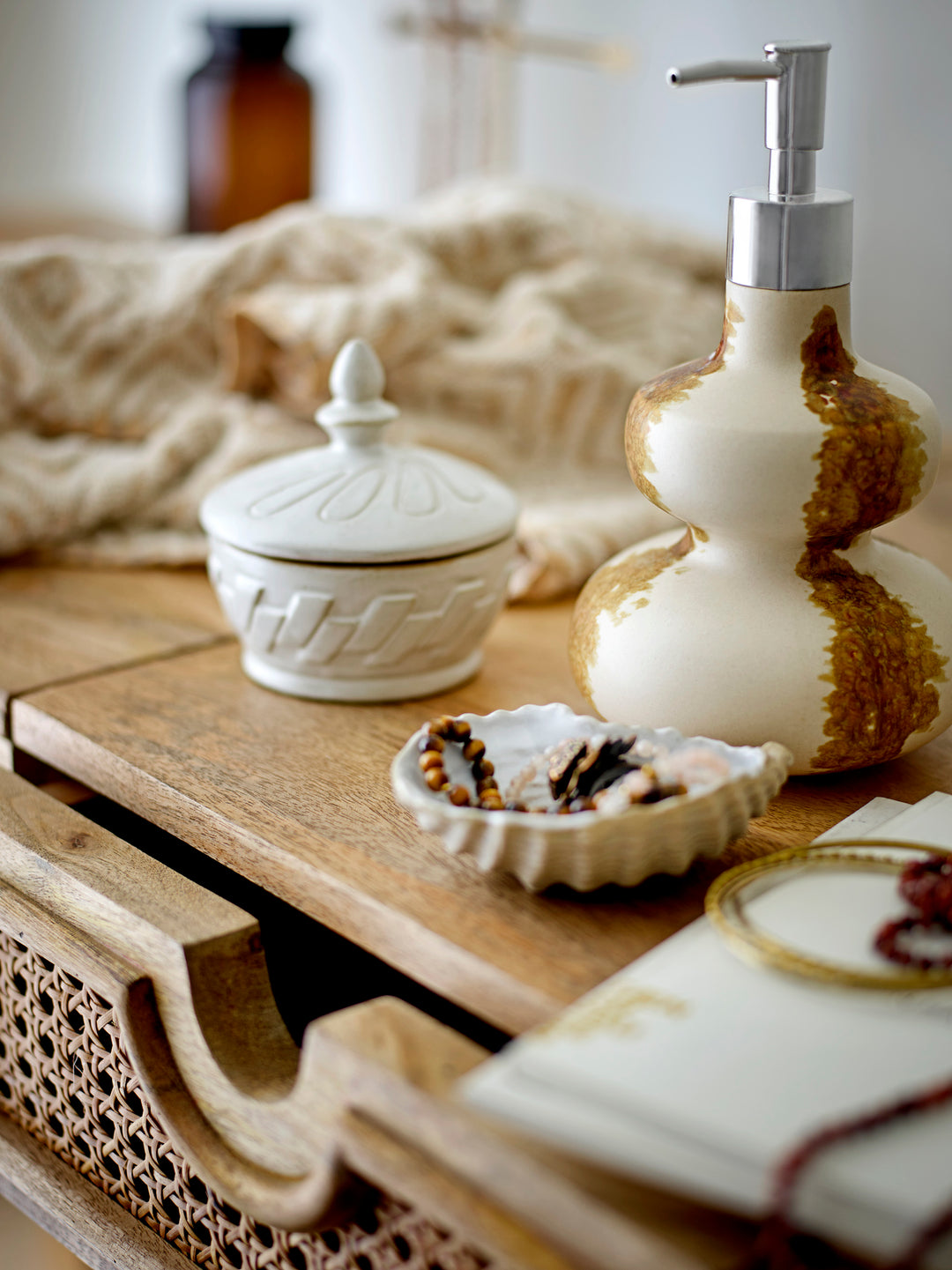 Bol Ceramic Gri Set 2 Bloomingville - Imagine 5