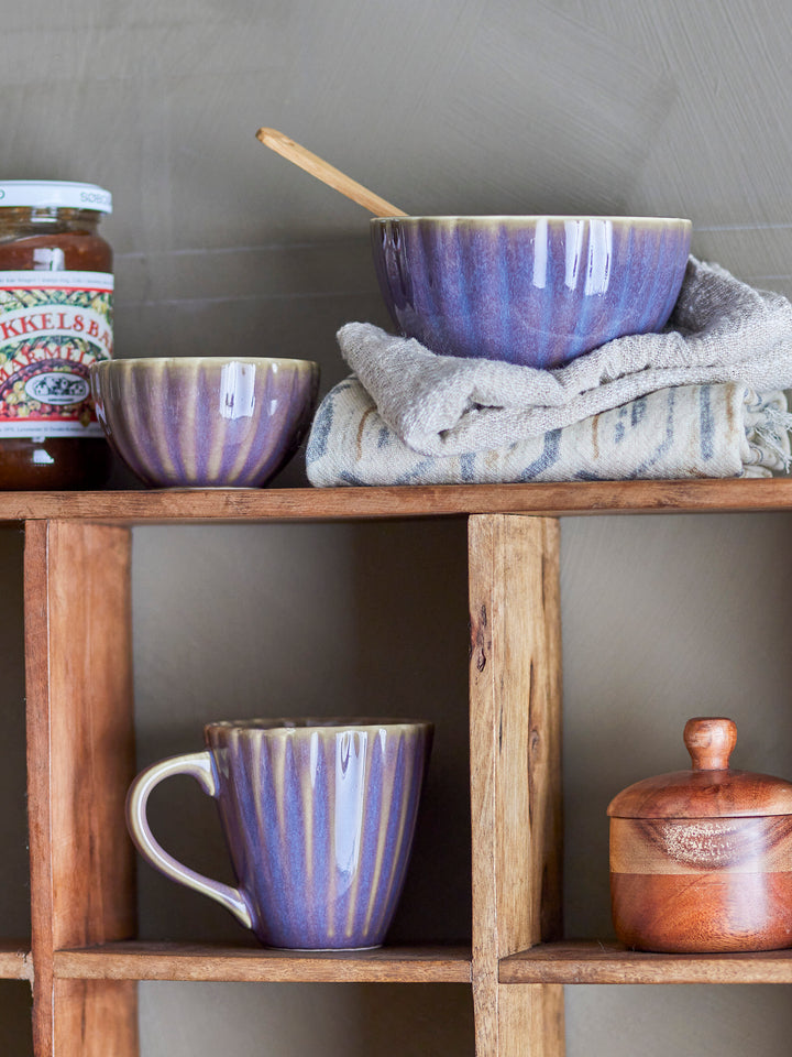 Bol Ceramic Violet Bloomingville - Imagine 3