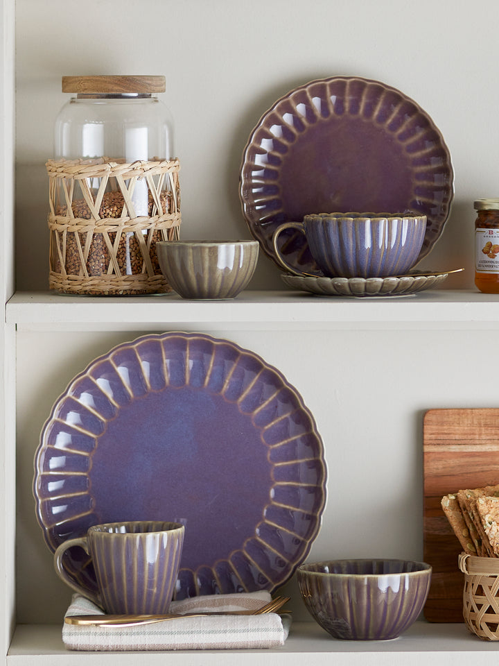 Bol Ceramic Violet Bloomingville - Imagine 5