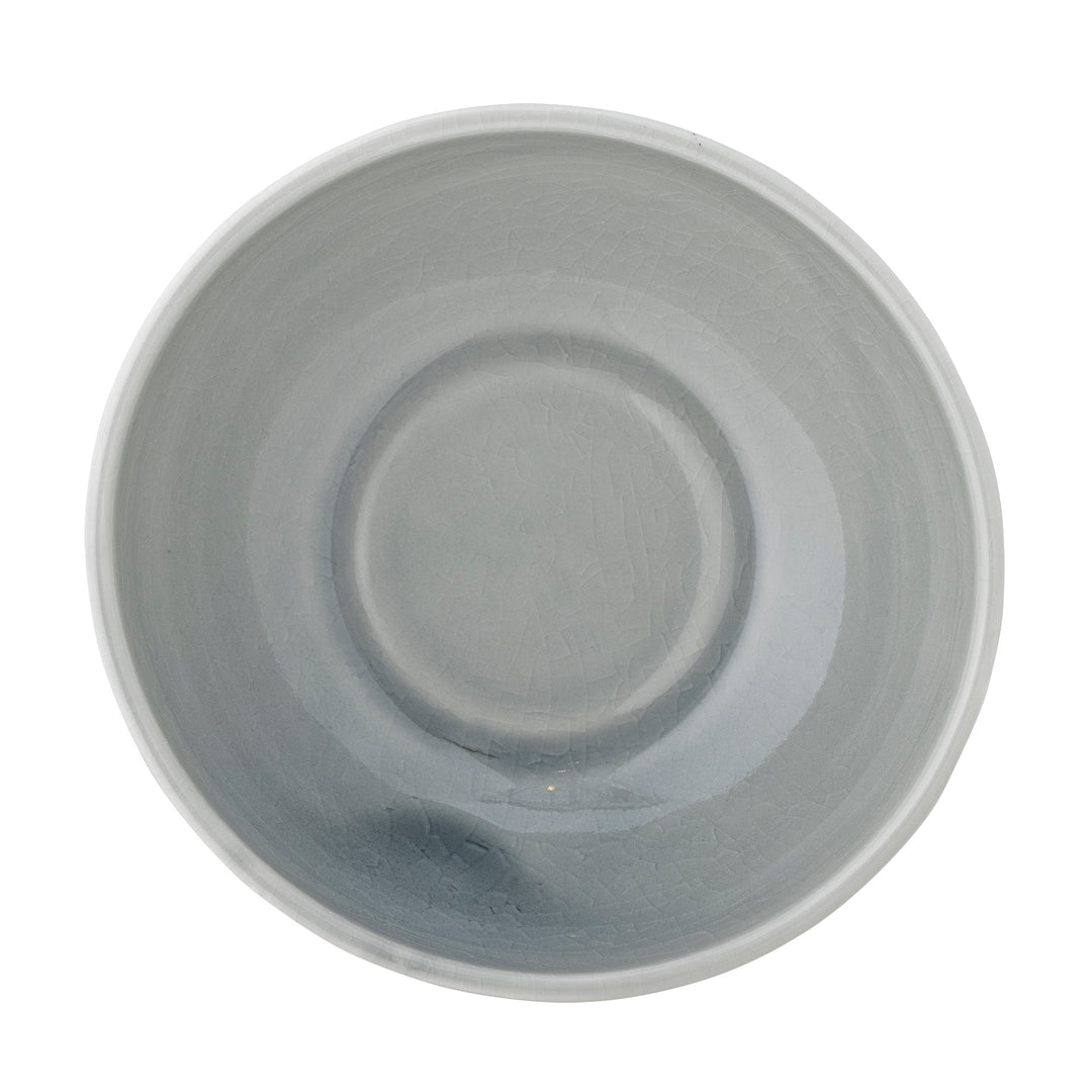 Bol Ceramică Maro Cu Glazură Crackle Bloomingville - Imagine 3