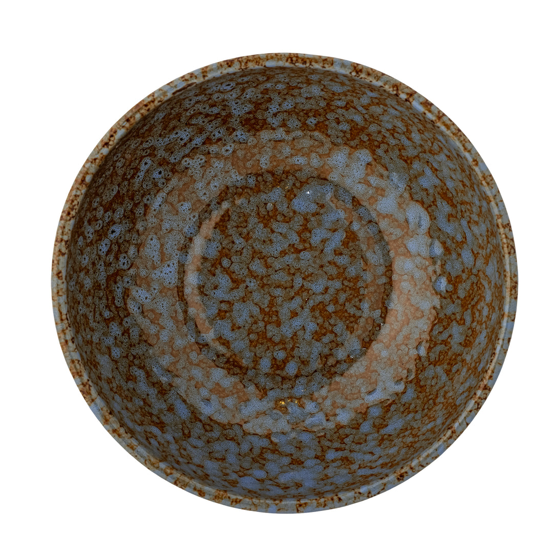 Bol Ceramică Albastru Glazură Reactivă Bloomingville - Imagine 2
