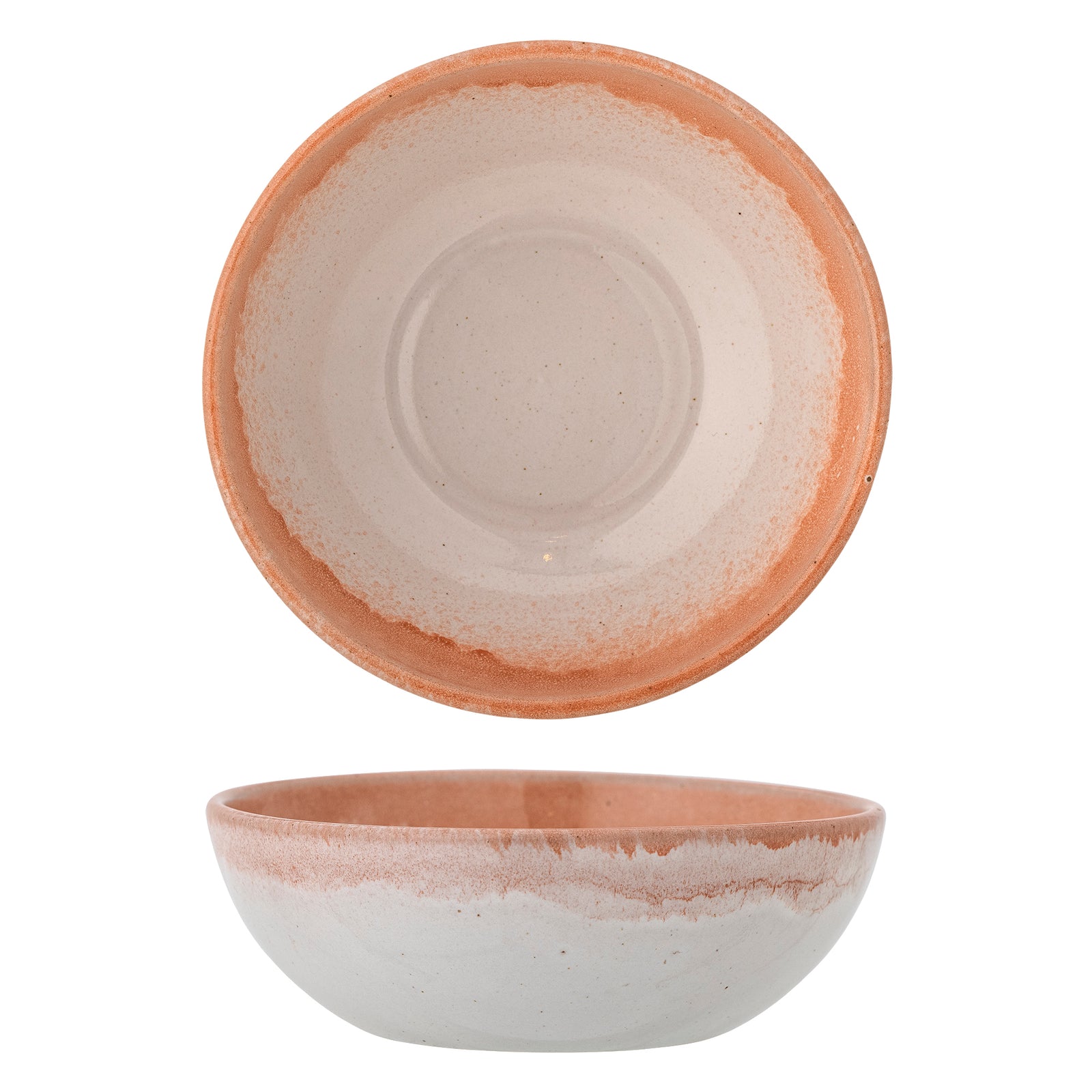 Bol Ceramică Portocalie Bloomingville - Imagine 1