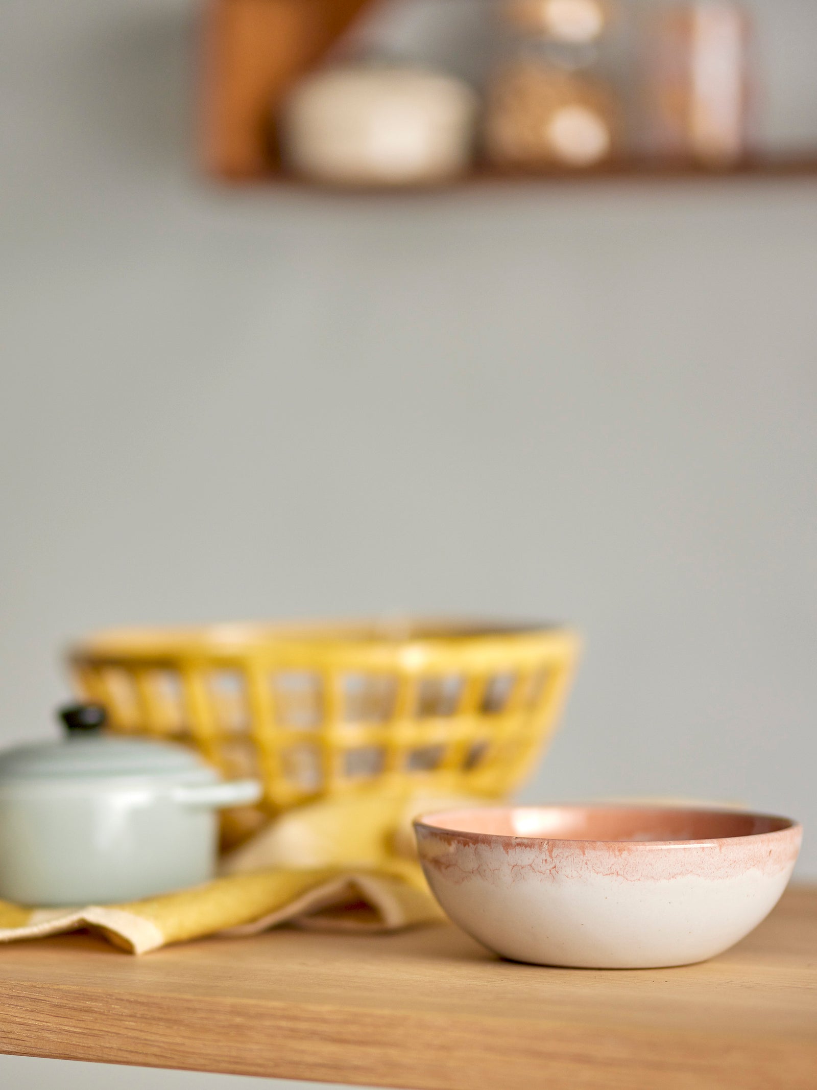 Bol Ceramică Portocalie Bloomingville - Imagine 4