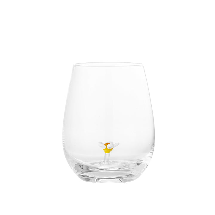 Pahar Sticlă Transparentă Cu Decor Interior Bloomingville - Imagine 1