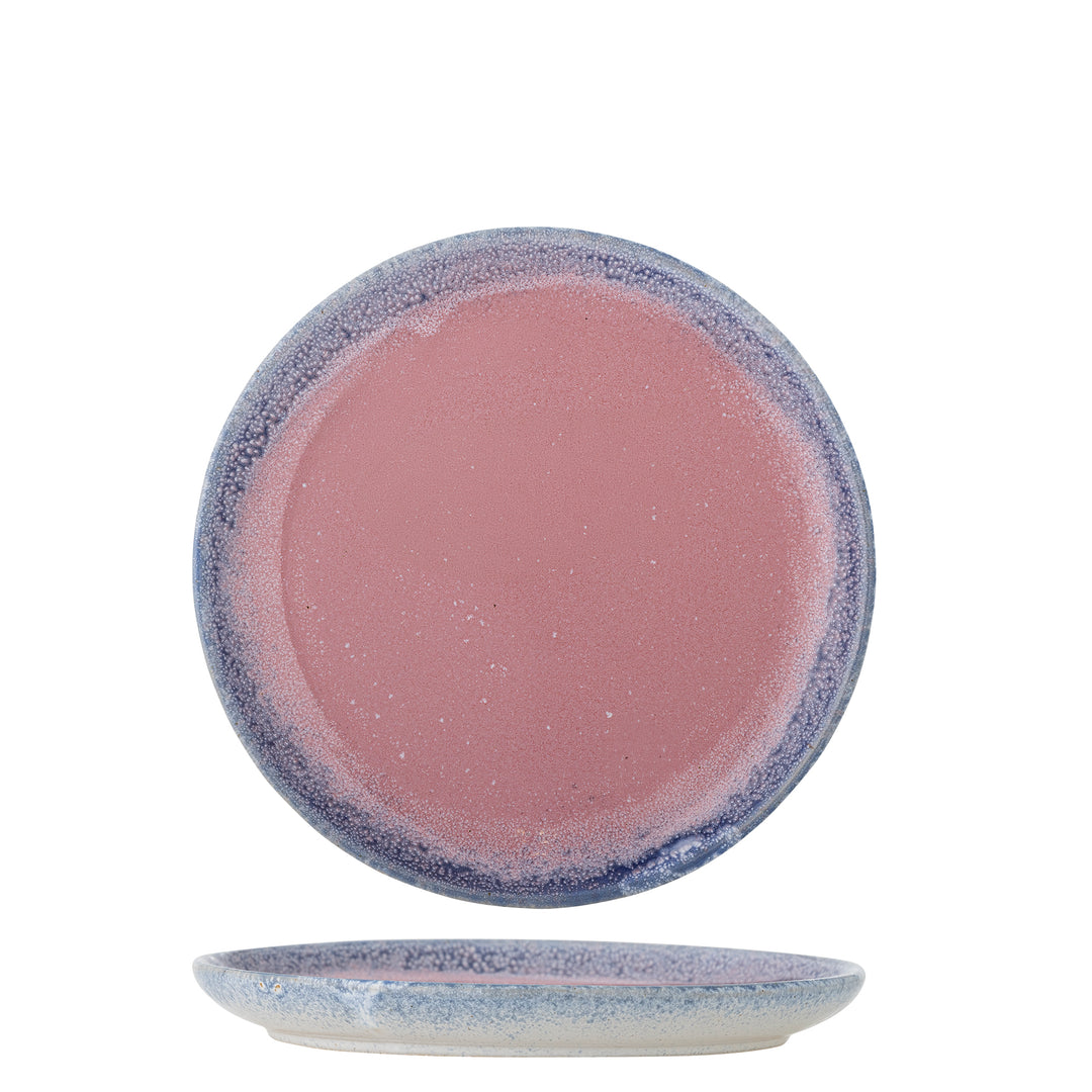 Farfurie Ceramică Roz Bloomingville - Imagine 1