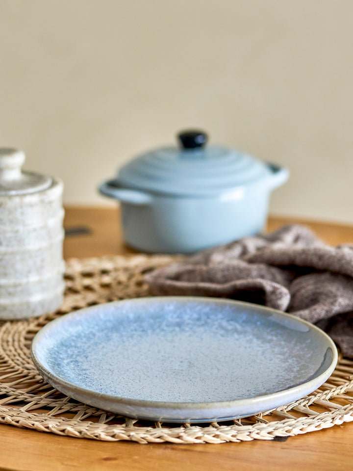 Farfurie Ceramică Albastră Bloomingville - Imagine 4
