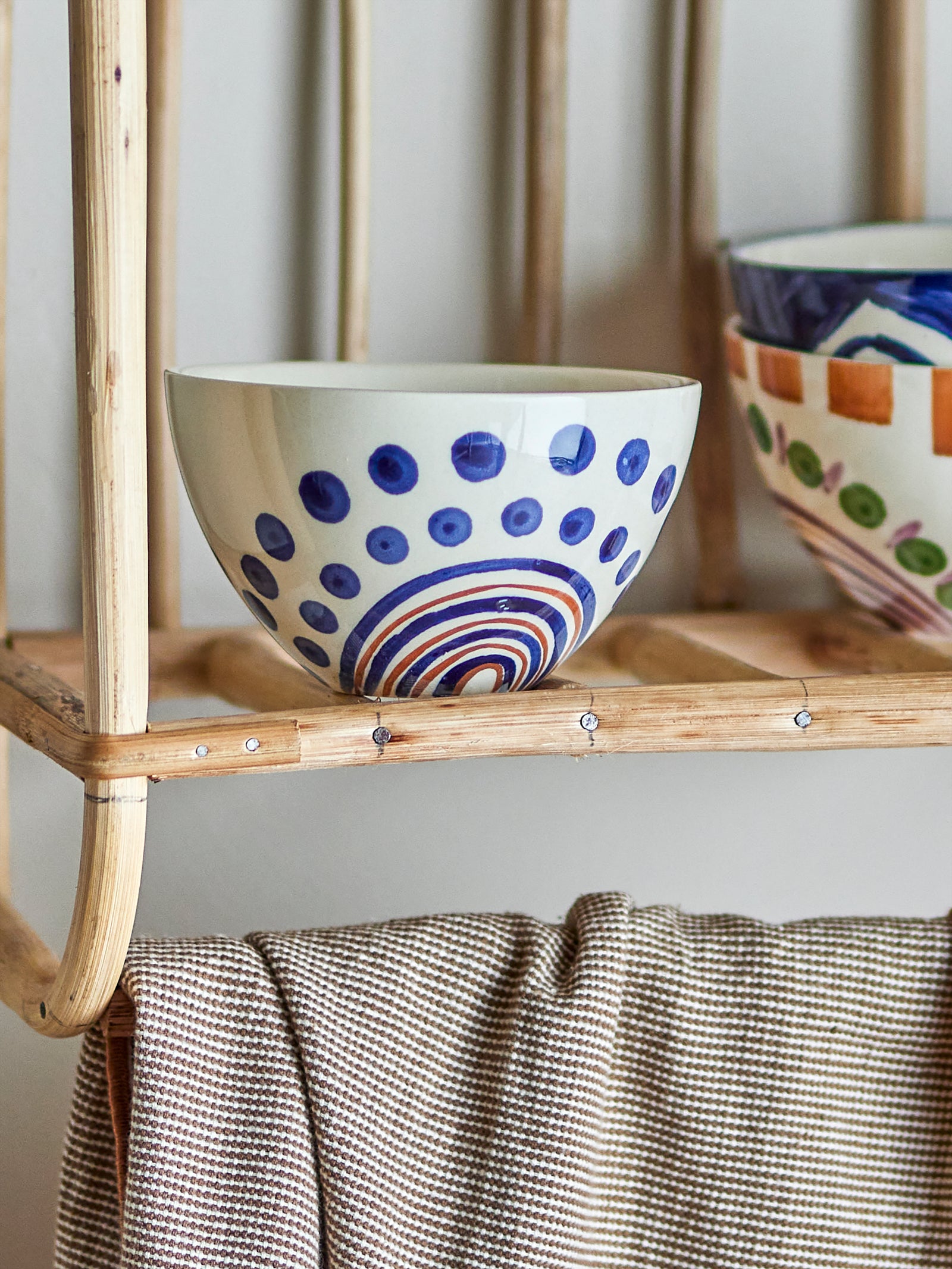 Bol Ceramică Multicolor Bloomingville - Imagine 3
