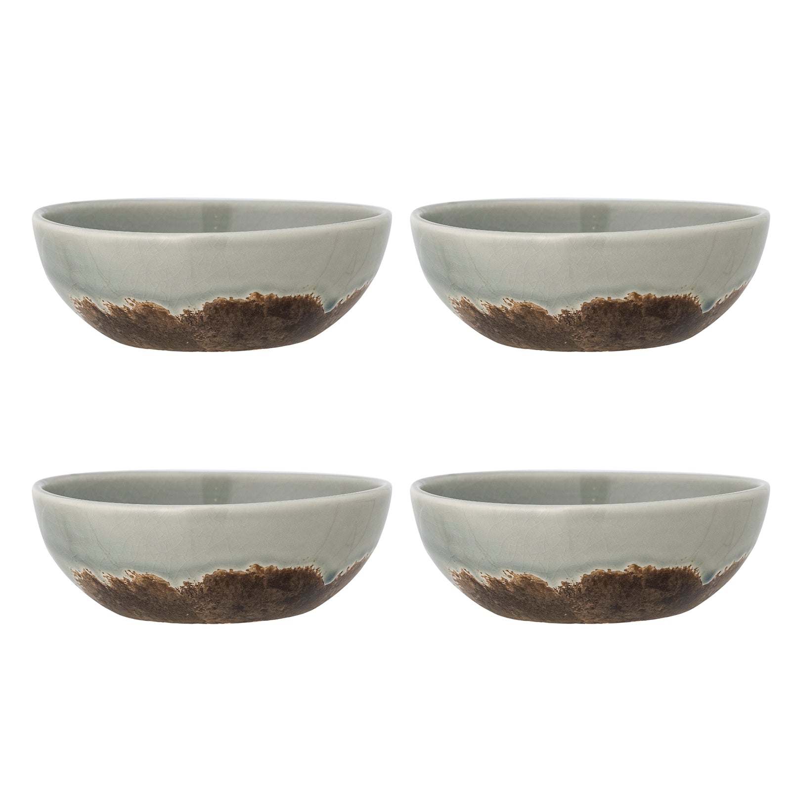 Set Boluri Ceramică Maro Bloomingville - Imagine 1
