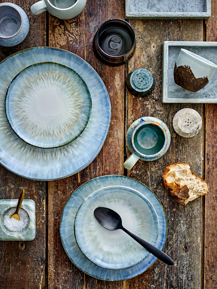 Farfurie Ceramică Albastră Bloomingville - Imagine 4