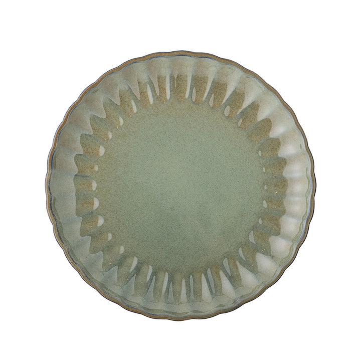 Farfurie Ceramică Verde Bloomingville - Imagine 2