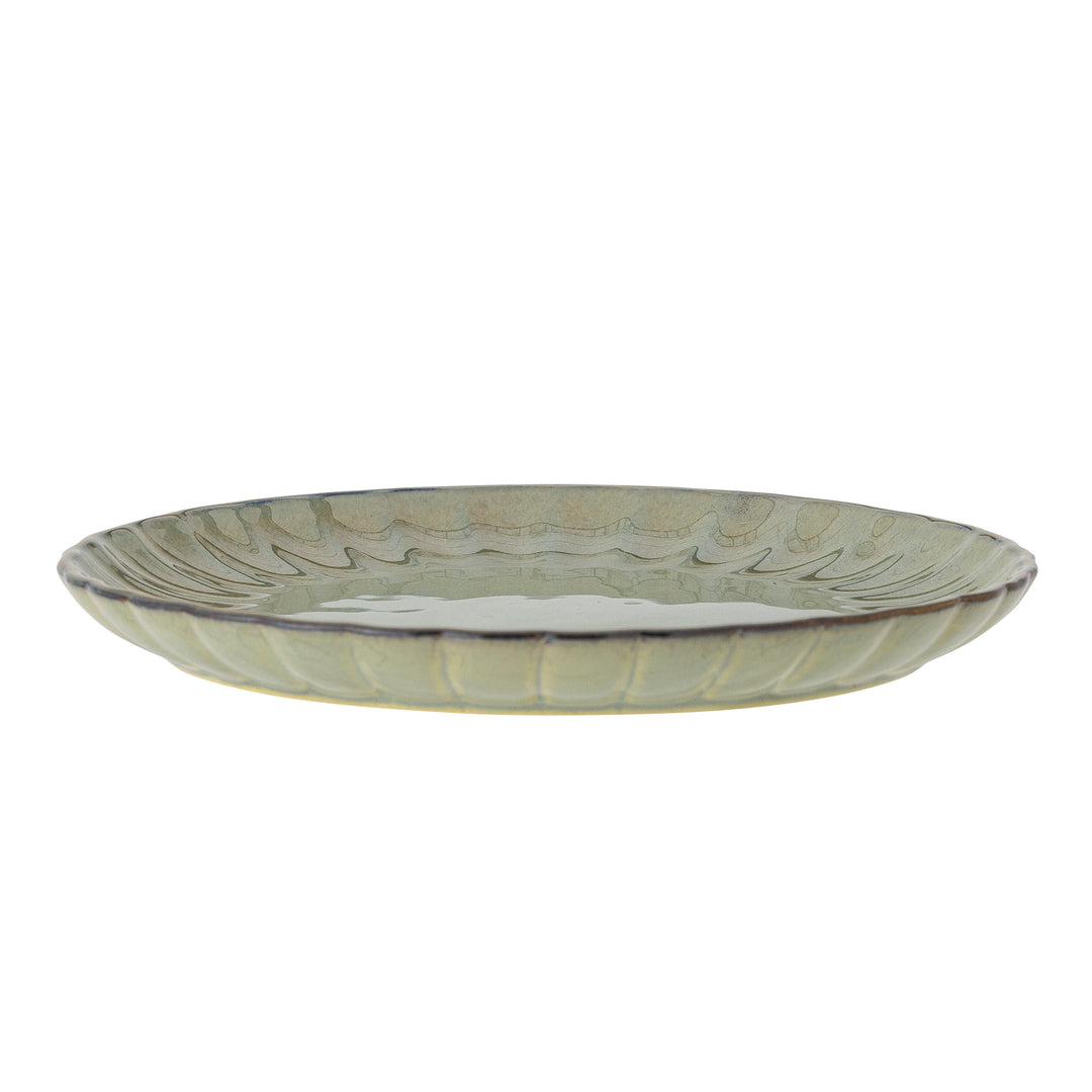 Farfurie Ceramică Verde Bloomingville - Imagine 3