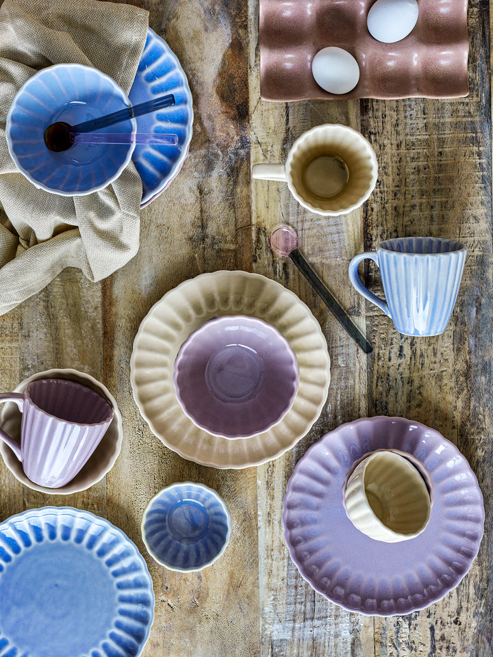 Farfurie Ceramică Albastră Bloomingville - Imagine 7
