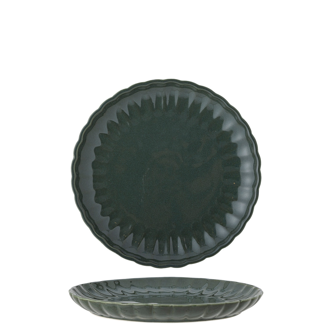 Farfurie Ceramică Verde Bloomingville - Imagine 1