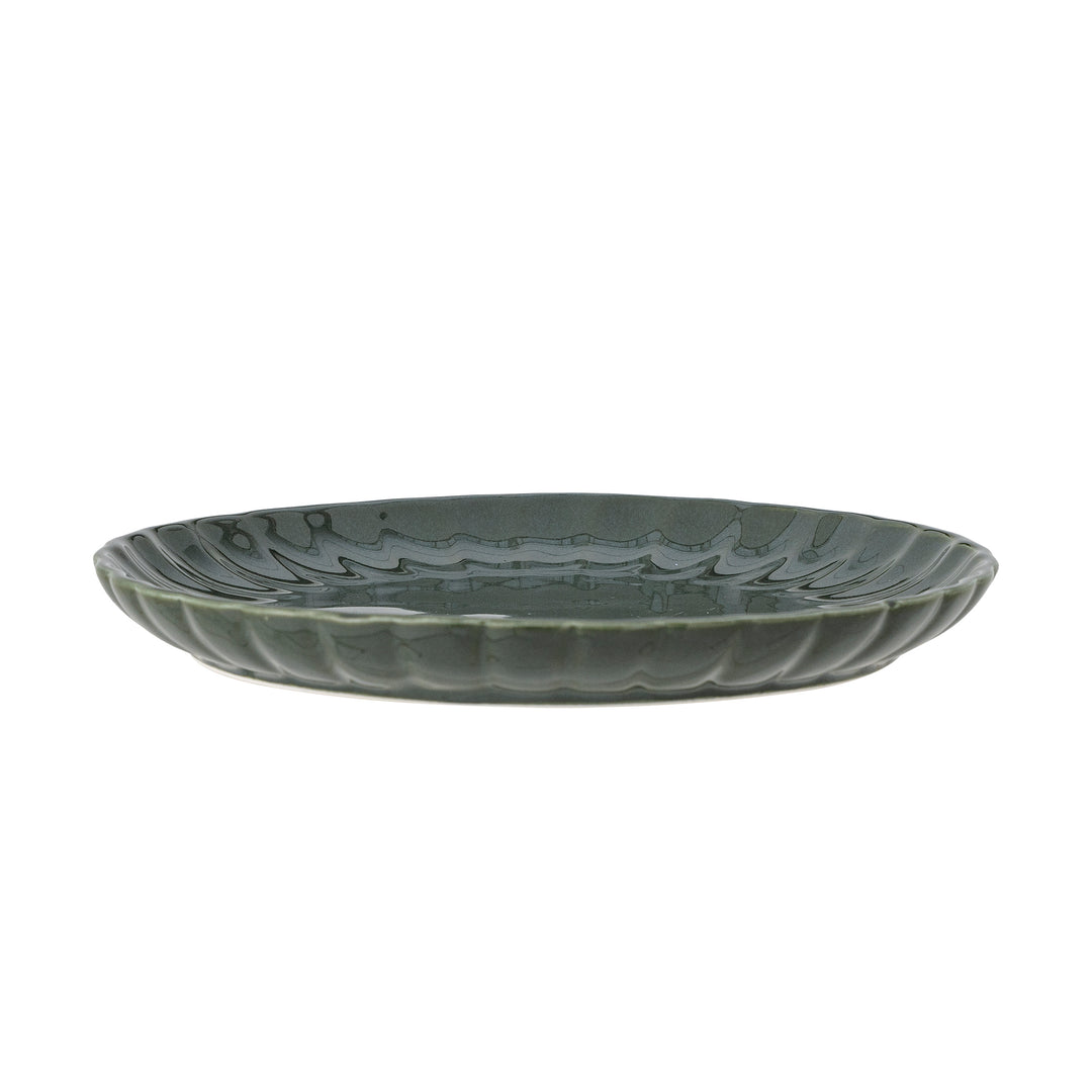 Farfurie Ceramică Verde Bloomingville - Imagine 3