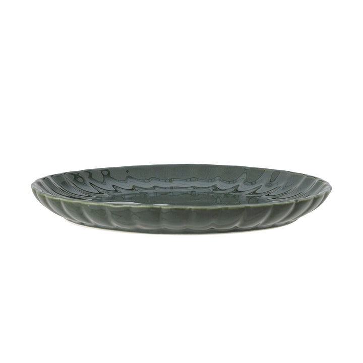 Farfurie Ceramică Verde Bloomingville - Imagine 3
