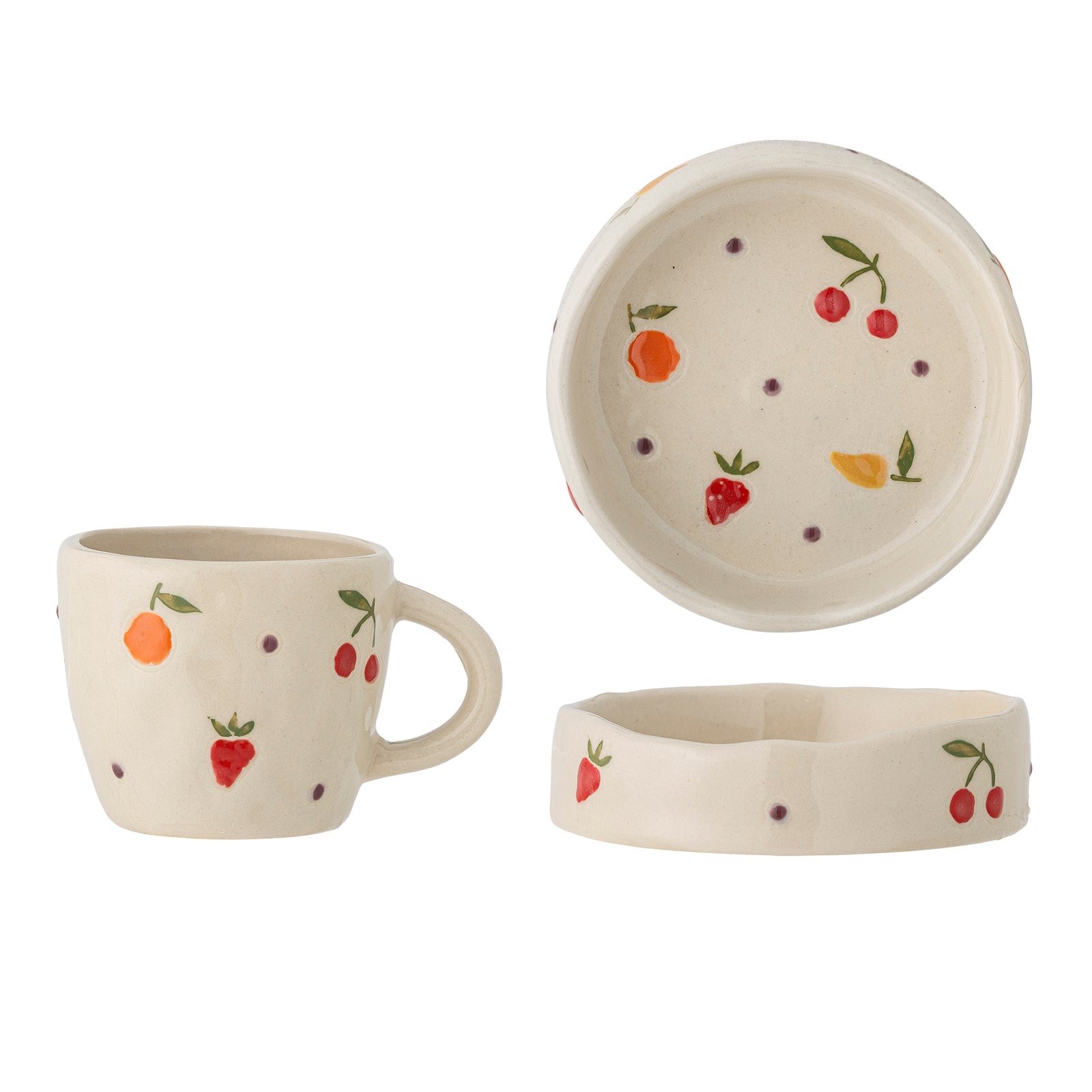 Set Veselă Ceramică Naturală Tatiana Bloomingville - Imagine 1