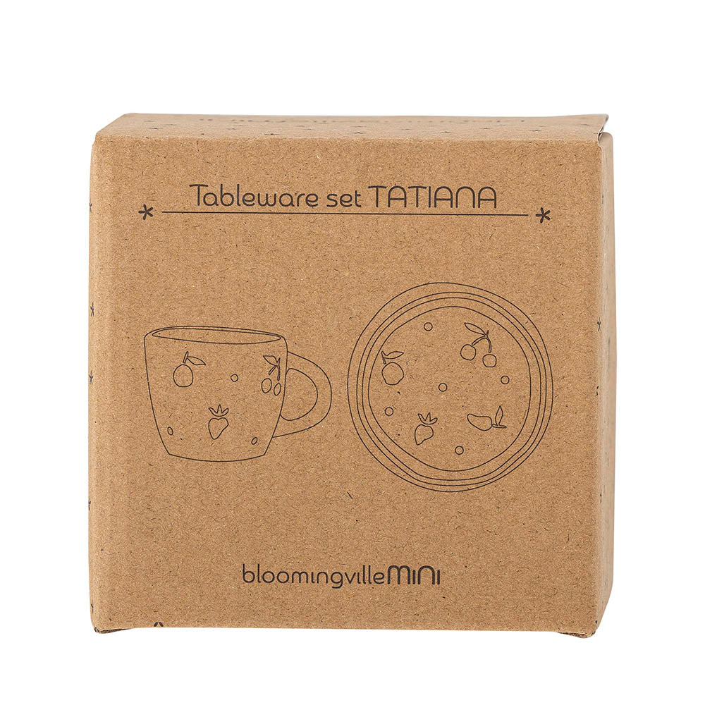 Set Veselă Ceramică Naturală Tatiana Bloomingville - Imagine 2