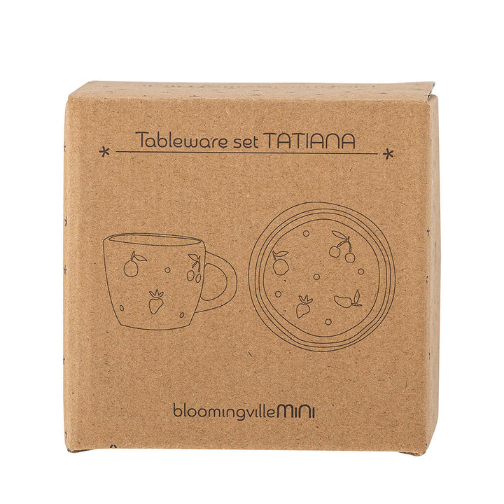 Set Veselă Ceramică Naturală Tatiana Bloomingville - Imagine 2