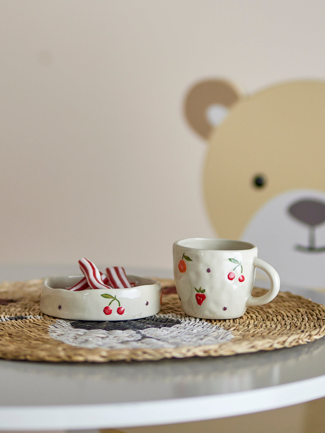 Set Veselă Ceramică Naturală Tatiana Bloomingville - Imagine 3