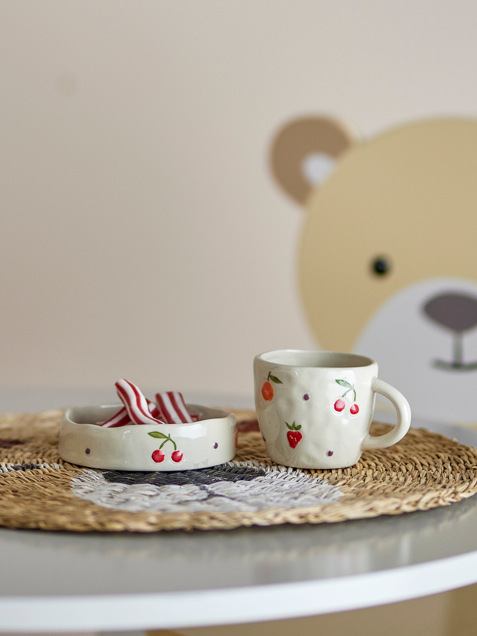 Set Veselă Ceramică Naturală Tatiana Bloomingville - Imagine 3