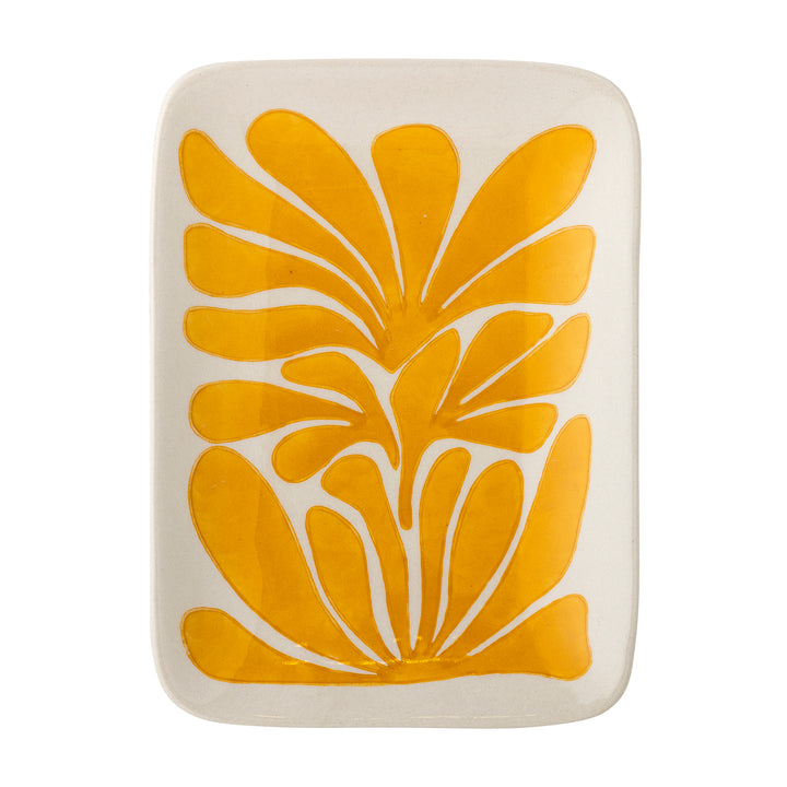 Farfurie Ceramică Galbenă Fauni Bloomingville - Imagine 2