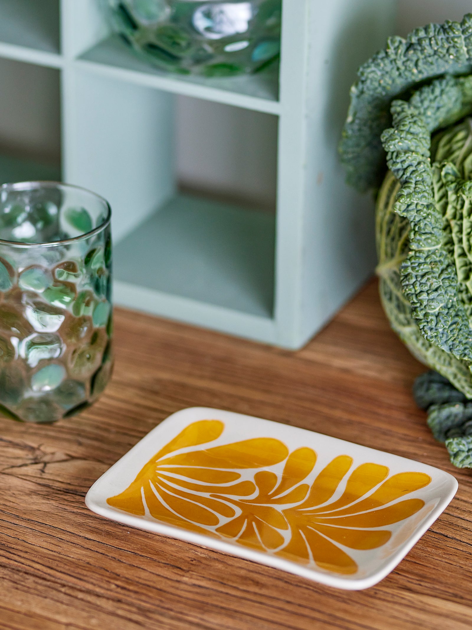 Farfurie Ceramică Galbenă Fauni Bloomingville - Imagine 4