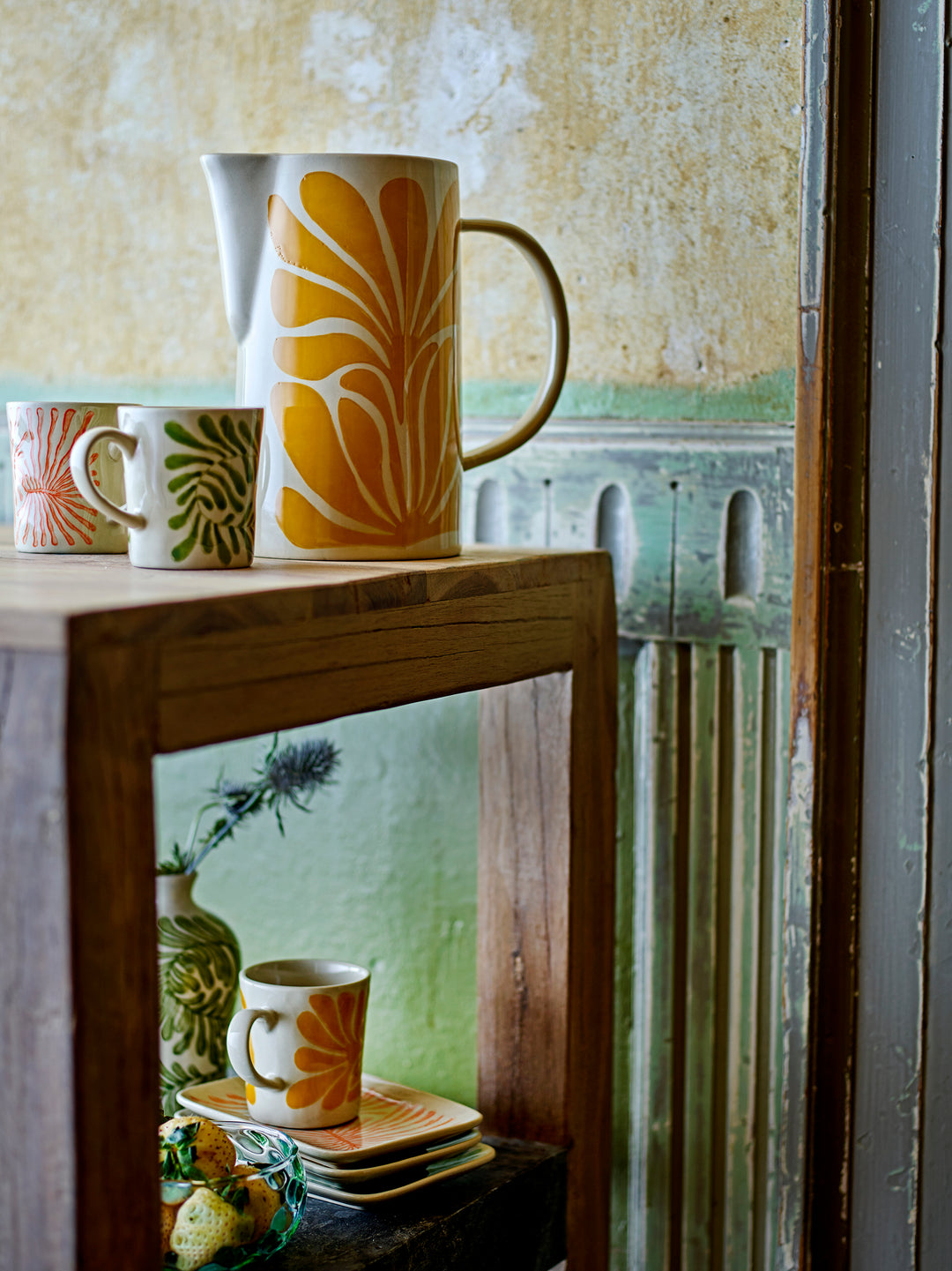 Farfurie Ceramică Galbenă Fauni Bloomingville - Imagine 5