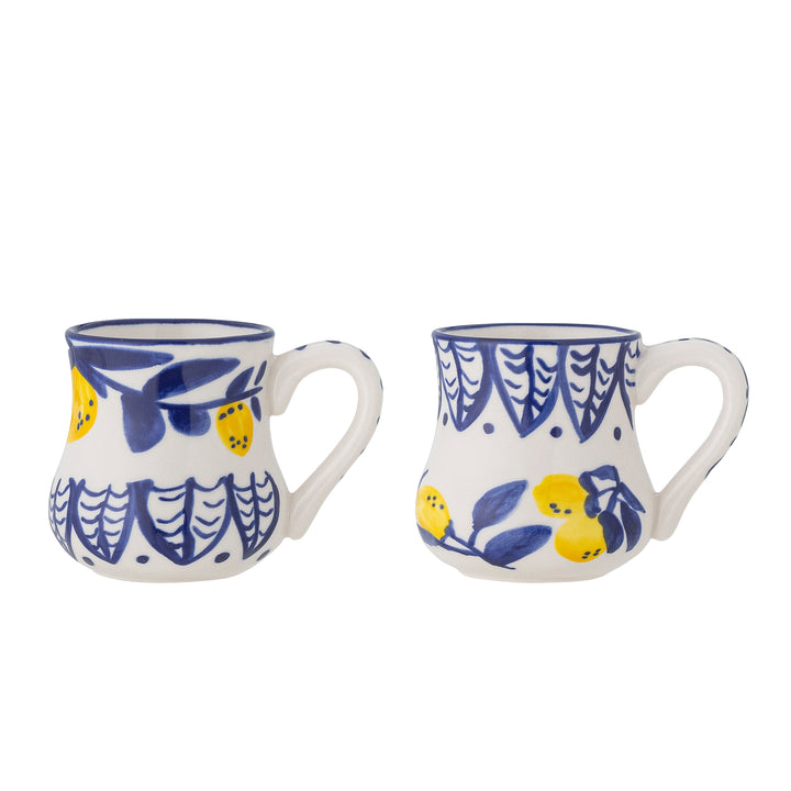 Căni Espresso Ceramică Albastră Bloomingville - Imagine 1