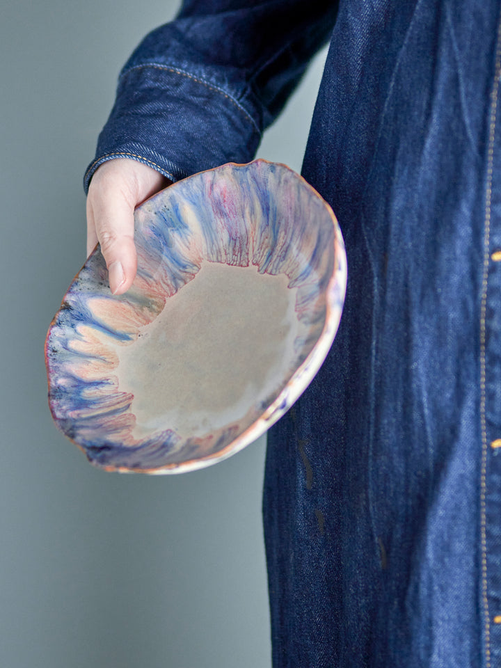 Bol Ceramică Albastru Amalia Bloomingville - Imagine 4