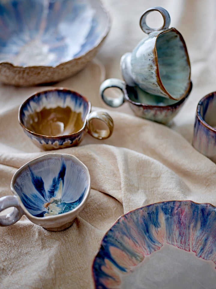 Bol Ceramică Albastru Amalia Bloomingville - Imagine 5