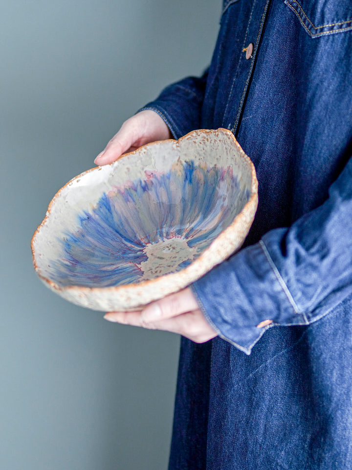 Bol Ceramică Albastru Amalia Bloomingville - Imagine 4