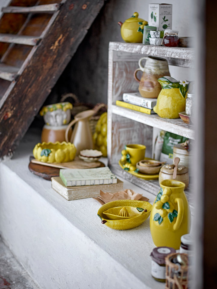 Bol Ceramic Galben Limone Bloomingville - Imagine 6