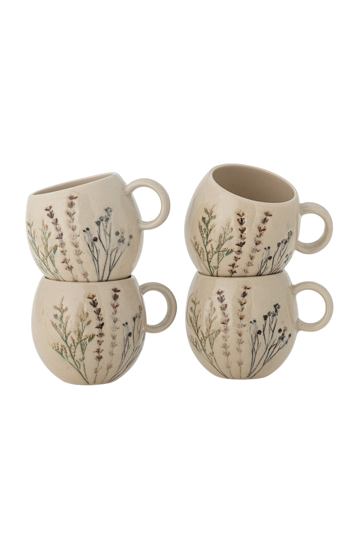 Set Căni Ceramică Naturală Bloomingville - Imagine 1