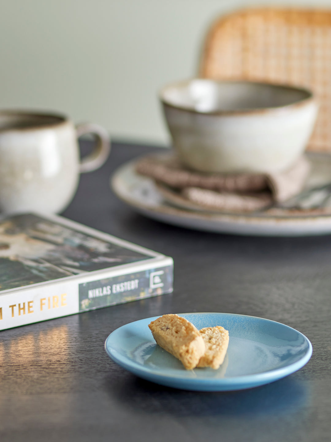 Set Farfurii Ceramice Albastre Bloomingville - Imagine 2