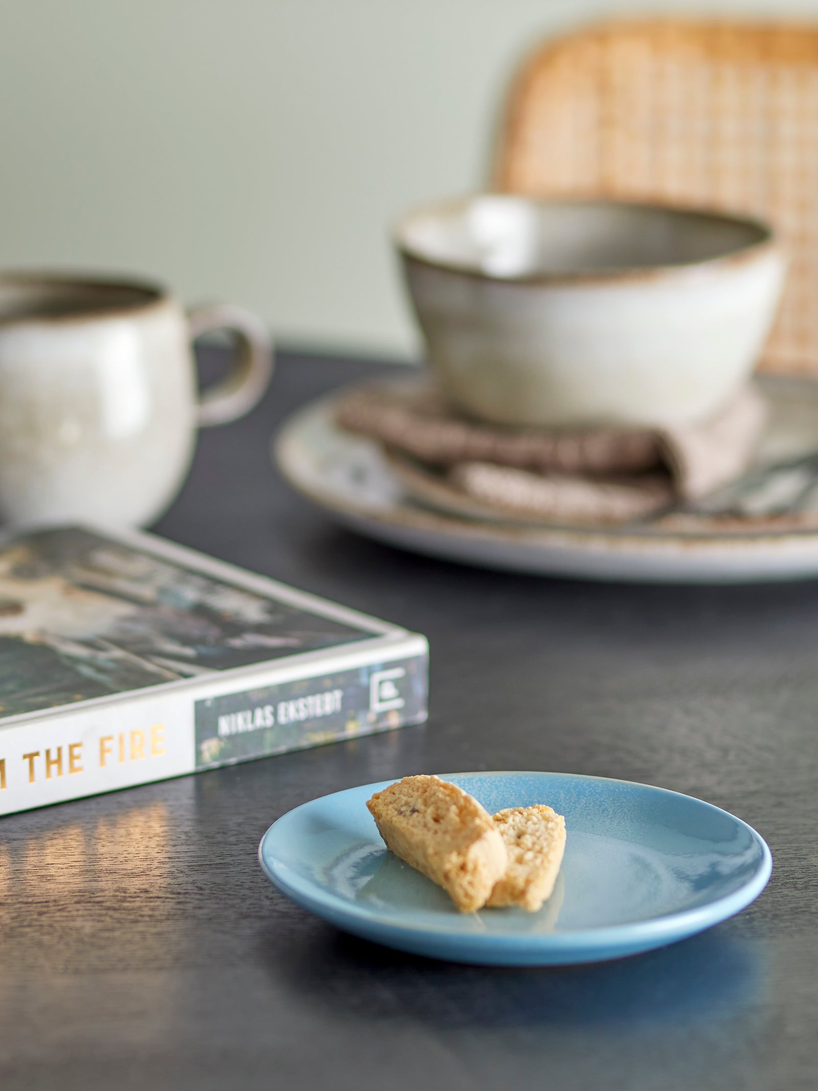 Set Farfurii Ceramice Albastre Bloomingville - Imagine 2