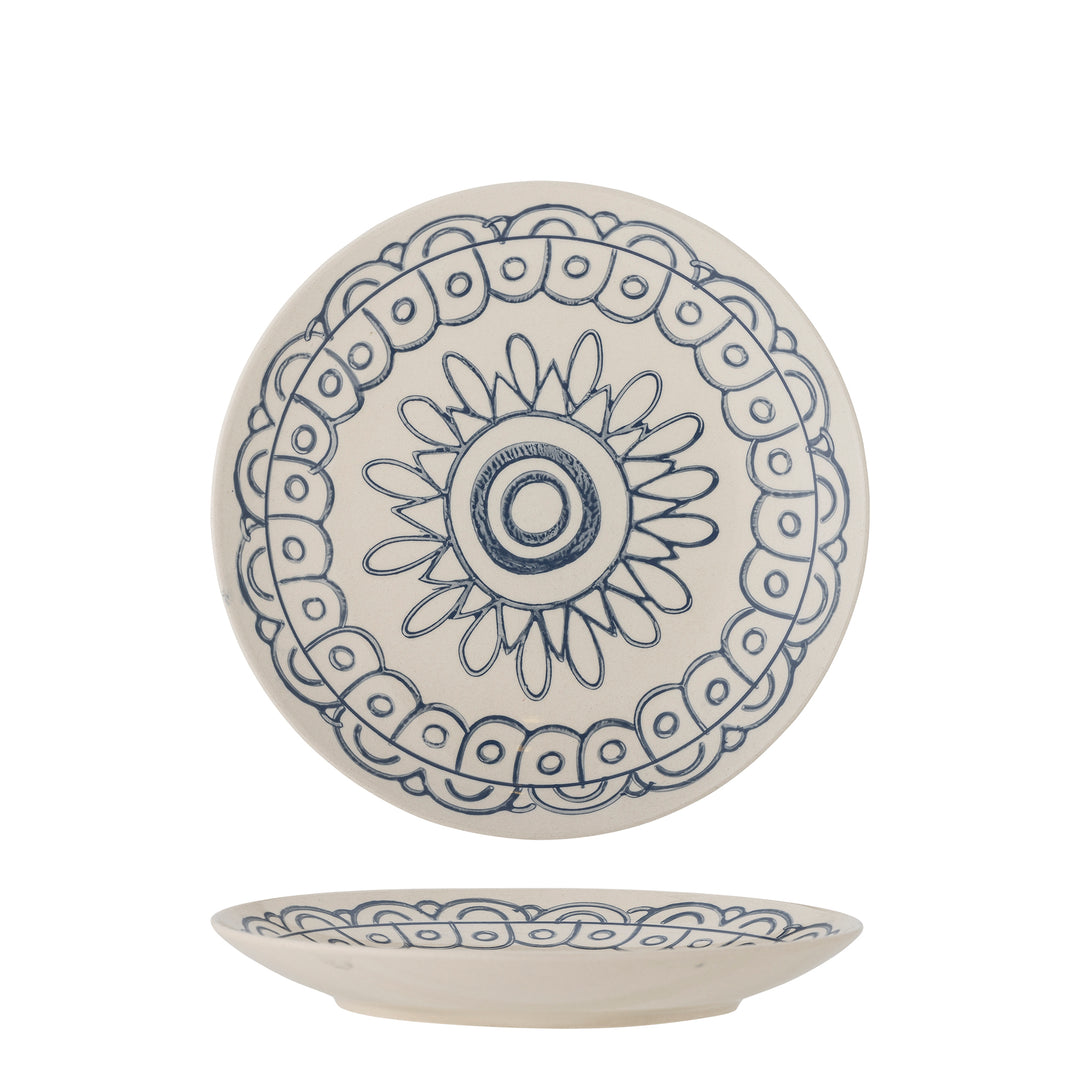 Farfurie Ceramică Albastră Bloomingville - Imagine 1