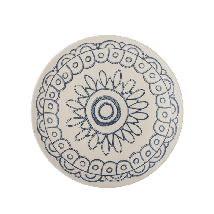 Farfurie Ceramică Albastră Bloomingville - Imagine 3