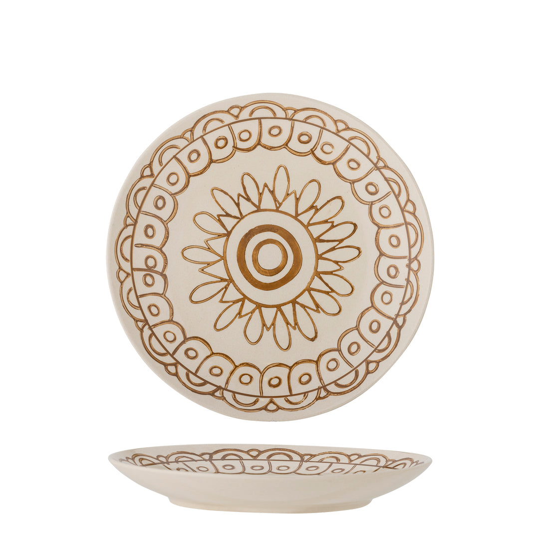 Farfurie Ceramică Portocalie Bloomingville - Imagine 1