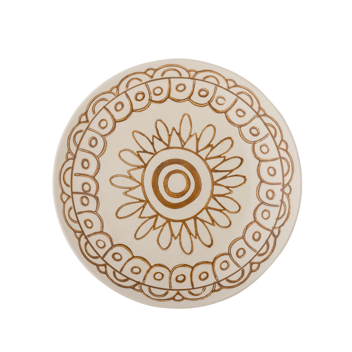 Farfurie Ceramică Portocalie Bloomingville - Imagine 3