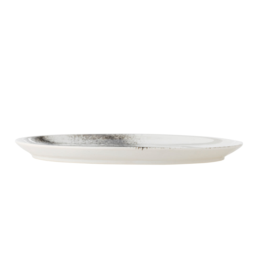 Farfurie Ceramică Gri Cu Glazură Reactivă Bloomingville - Imagine 2