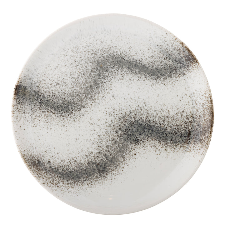 Farfurie Ceramică Gri Cu Glazură Reactivă Bloomingville - Imagine 3