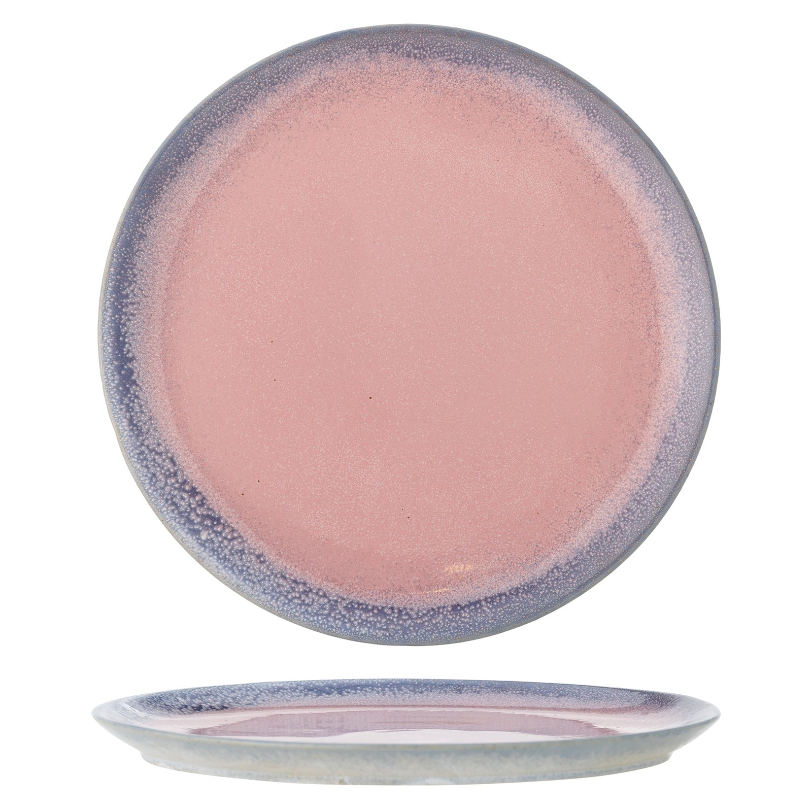 Farfurie Ceramică Roz Bloomingville - Imagine 1